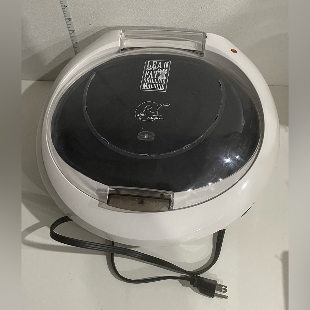 George Foreman Lean Mean Fat Grilling Machine Burger